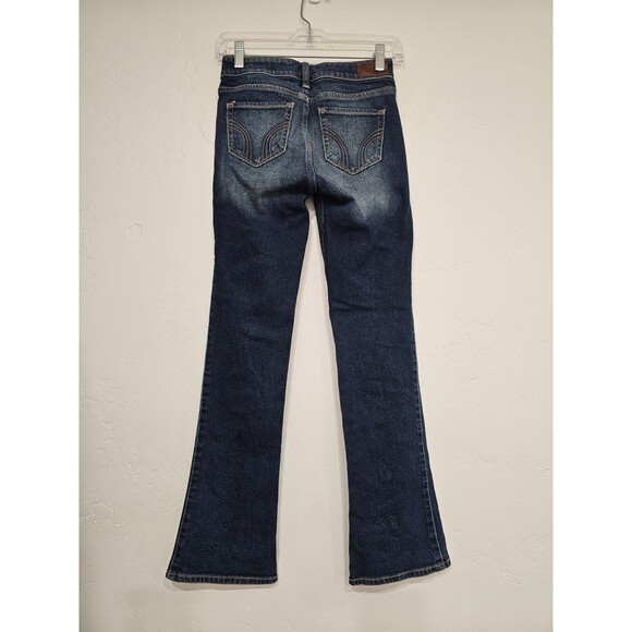 Hollister Women's Low Rise Boot Demin Jeans Size 24 - Picture 3 of 7